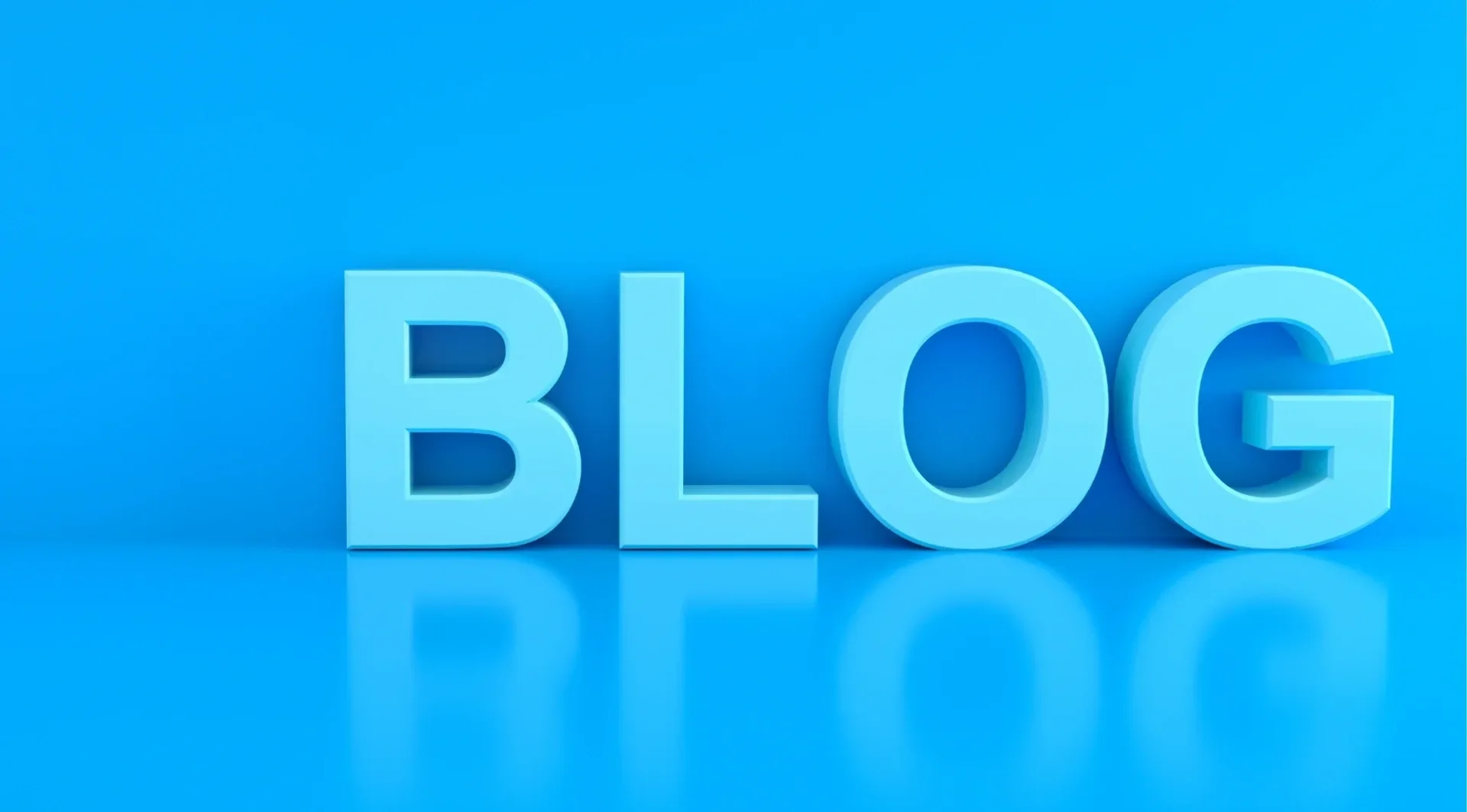 A blue background with the word " blog ".